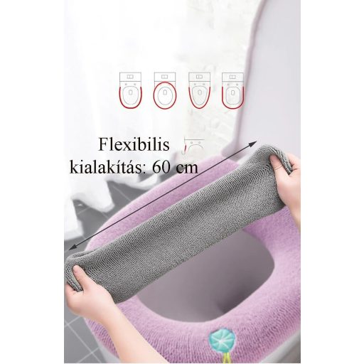 Téli WC ülőke huzat