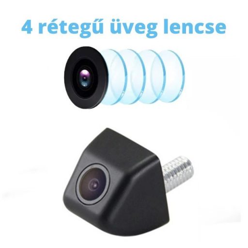 Vízálló tolatókamera, széles látószögű
