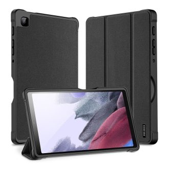   Samsung Galaxy Tab A7 Lite 8.7 SM-T220 / T225, mappa tok, Trifold, Dux Ducis Domo, fekete
