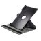Samsung Galaxy Tab A 9.7 SM-T550 / T555, mappa tok, elforgatható (360°), fekete