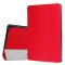 Huawei Mediapad M5 Lite 10.1, mappa tok, Trifold, piros