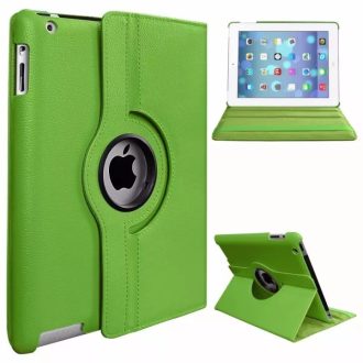   Apple iPad Air (2020 / 2022) / iPad Air 11 (2024 / 2025), mappa tok, elforgatható (360°), zöld