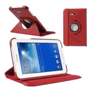   Samsung Galaxy Tab 3 Lite 7.0 SM-T110, mappa tok, elforgatható (360°), piros