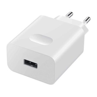   Hálózati töltő adapter, 22.5W, USB aljzat, gyorstöltés, Huawei, fehér, gyári