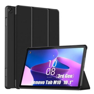   Lenovo Tab M10 (10.1) (3. generáció) TB-328, mappa tok, Trifold, fekete