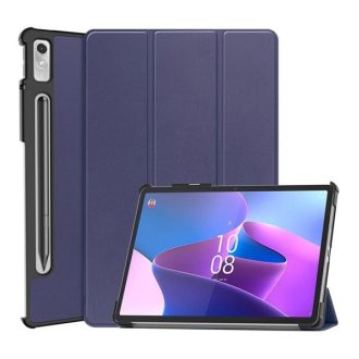   Lenovo Tab P11 Pro (11.2) (2. generáció) TB-132FU, mappa tok, Trifold, érintőceruza tartó, sötétkék