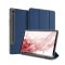 Samsung Galaxy Tab S9 11.0 SM-X710 / X716B, mappa tok, Trifold, érintőceruza tartó, Dux Ducis Domo, sötétkék