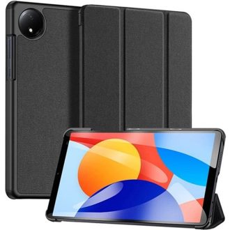   Xiaomi Redmi Pad SE (8.7), mappa tok, Trifold, Dux Ducis Domo, fekete