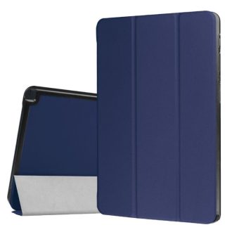   Samsung Galaxy Tab E 9.6 SM-T560 / T561, mappa tok, Trifold, sötétkék
