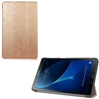   Samsung Galaxy Tab A 10.1 (2016) SM-T580 / T585, mappa tok, Trifold, vörösarany