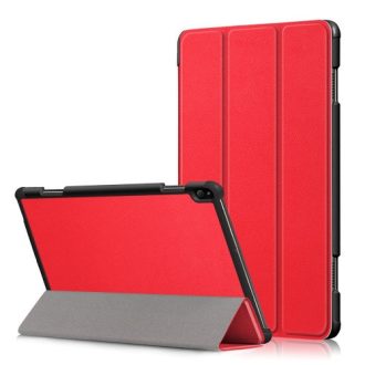   Lenovo Tab P10 (10.1) TB-X705F / X705L, mappa tok, Trifold, piros