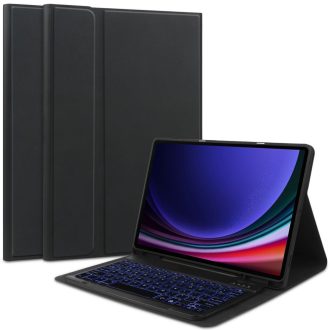   Huawei Honor Pad 8 (12.0), Bluetooth billentyűzetes mappa tok, érintőceruza tartó, érintőceruza nélkül, TP SC Pen Holder + Keyboard, fekete