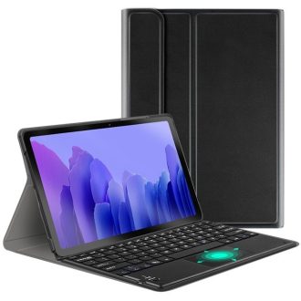   Huawei Honor Pad X9 (11.5), Bluetooth billentyűzetes, mappa tok, Touch Pad, mágneses rögzítés, Wooze Simple Touch, fekete