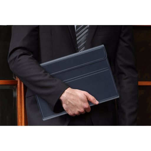 Xiaomi Pad 6 (11.0) / Pad 6 Pro (11.0), Bluetooth billentyűzetes, mappa tok, Touch Pad, mágneses rögzítés, Wooze Simple Touch, fekete