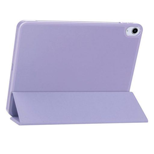 Apple iPad Air (2020 / 2022) / iPad Air 11 (2024 / 2025), mappa tok, közepesen ütésálló, érintőceruza tartó, érintőceruza nélkül, Smart Case, TP SC Pen Holder, lila