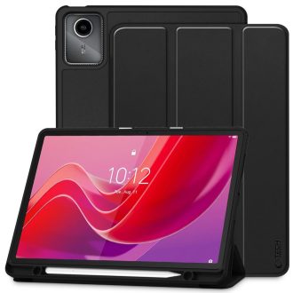   Lenovo Tab M11 (11.0) TB-330, mappa tok, közepesen ütésálló, érintőceruza tartó, érintőceruza nélkül, Trifold, TP SC Pen Holder, fekete