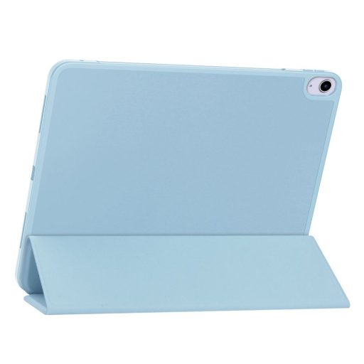 Apple iPad Air 13 (2024 / 2025), mappa tok, közepesen ütésálló, érintőceruza tartó, érintőceruza nélkül, Smart Case, TP SC Pen Holder, világoskék