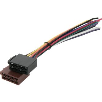 ISO hangszóró- és tápcsatlakozó