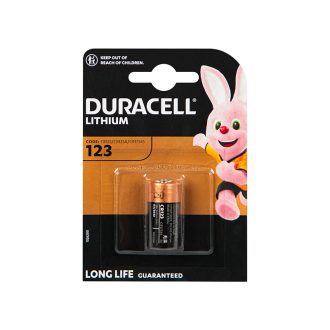 3V CR123 DURACELL lítium elem