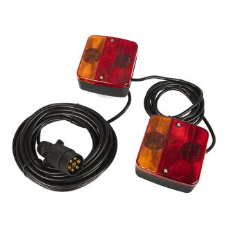 Zestaw lamp do przyczepy samochodowej