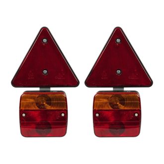 Zestaw lamp do przyczepy samochodowej
