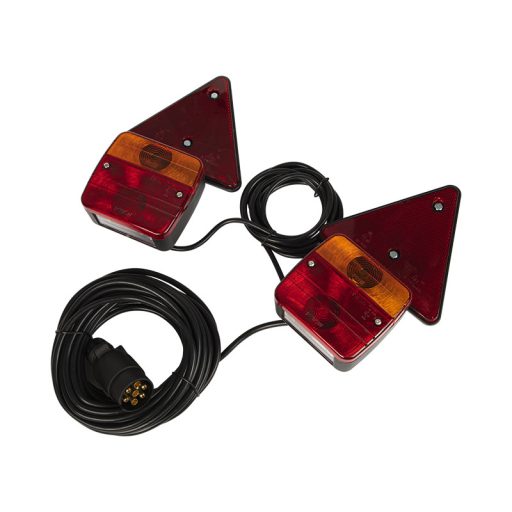 Zestaw lamp do przyczepy samochodowej