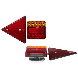 Zestaw lamp do przyczepy samochodowej