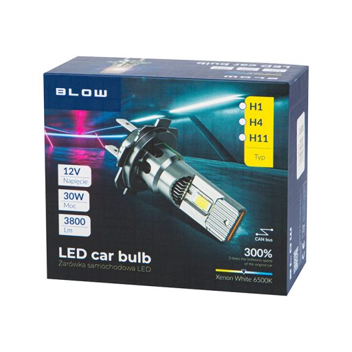 Żarówka samochodowa H4 LED 12V/30W