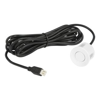 Fehér ultrahangos érzékelő 22 mm