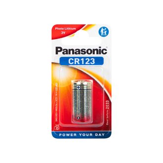 3V CR123 Panasonic lítium elem