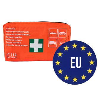 Autó elsősegélydoboz "Din anyag