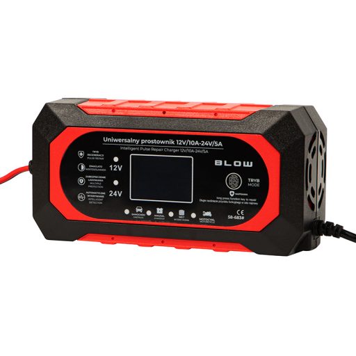 Prostownik automatyczny 12V/10A-24V/5A