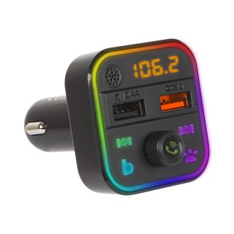 Transmiter FM BLOW Bluetooth5+QC3.0 RGB