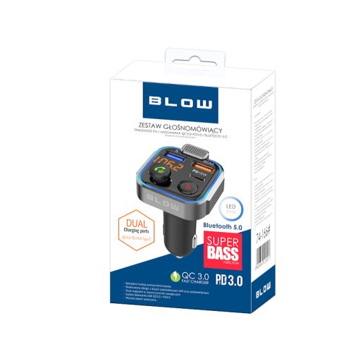 Transmiter FM BLOW Bluetooth5.1+QC3.0