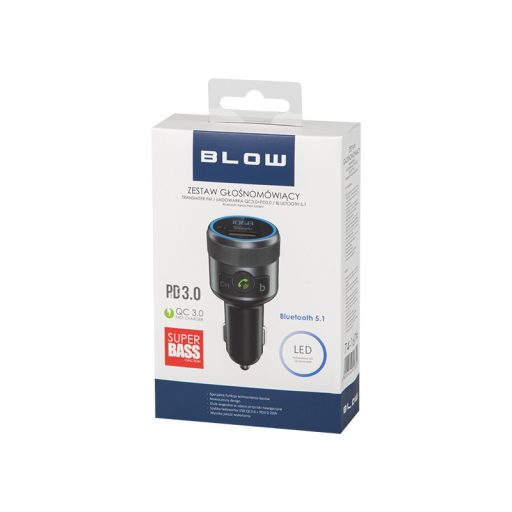 Transmiter FM BLOW Bluetooth5.1+QC3.0