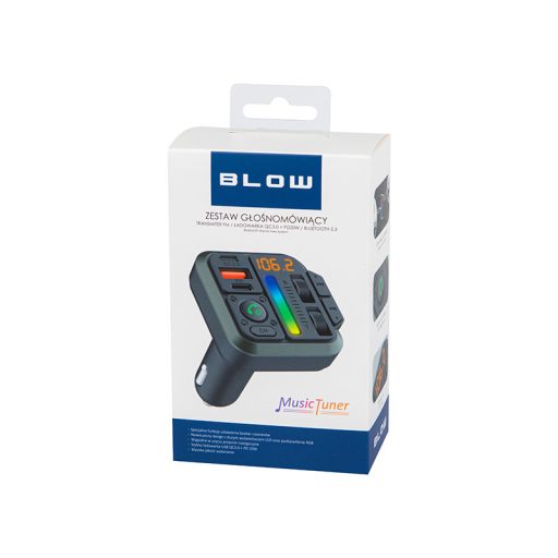 Transmiter FM BLOW Bluetooth 5.3+QC3.0