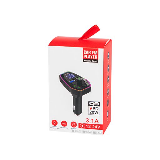 Transmiter FM Bluetooth T-05 RGB