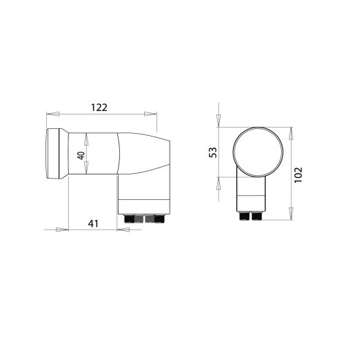 SAT DigiSAT QUAD DS4 konverter