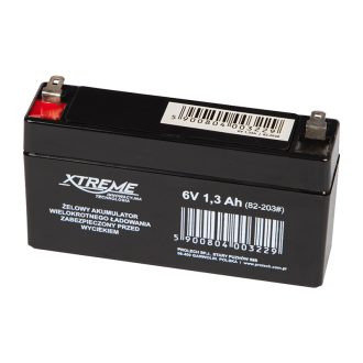 Gél akkumulátor  6V  1,3Ah XTREME