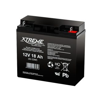 12 V 18 Ah XTREME gél akkumulátor