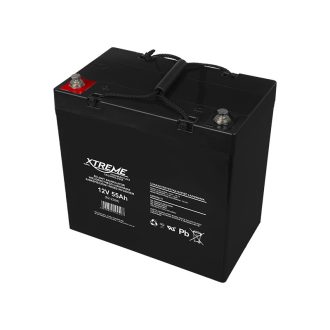12 V-os 55 Ah-s gél akkumulátor XTREME