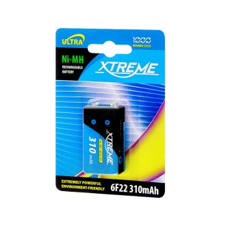 Akumulator  NI-MH 9V 310mAh XTREME