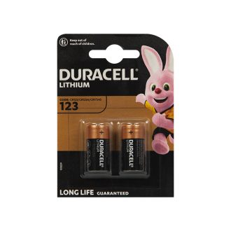 3V CR123 DURACELL BLISTER lítium elem