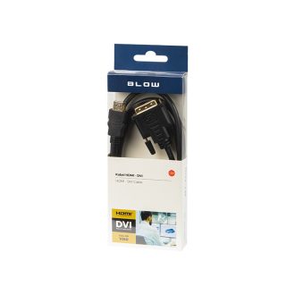 Przyłącze DVI-HDMI 1,5m BLISTER