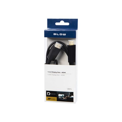 Przyłącze DISPLAY PORT-HDMI 1,8m