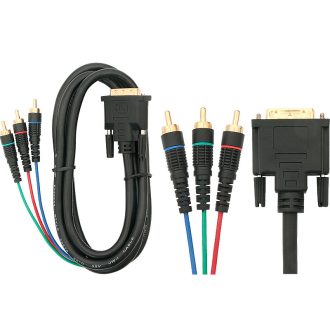 Przyłącze DVI - 3RCA 3M
