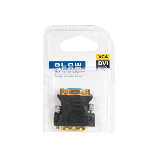 Przejście DVI wtyk - VGA gniazdo 15pin