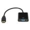 Przejście HDMI wtyk-VGA gniazdo+gniazdo