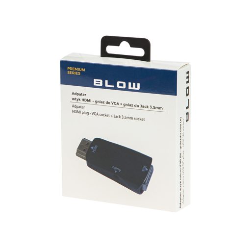 Przejście HDMI wtyk - VGA