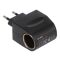 Adapter napięcia 230V/12V gniazdo